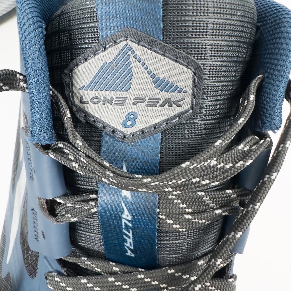 Altra Lone Peak 8 Shoes Mens Size 8.5 Navy Black Zero Drop Hiking Trail Running - Picture 9 of 10